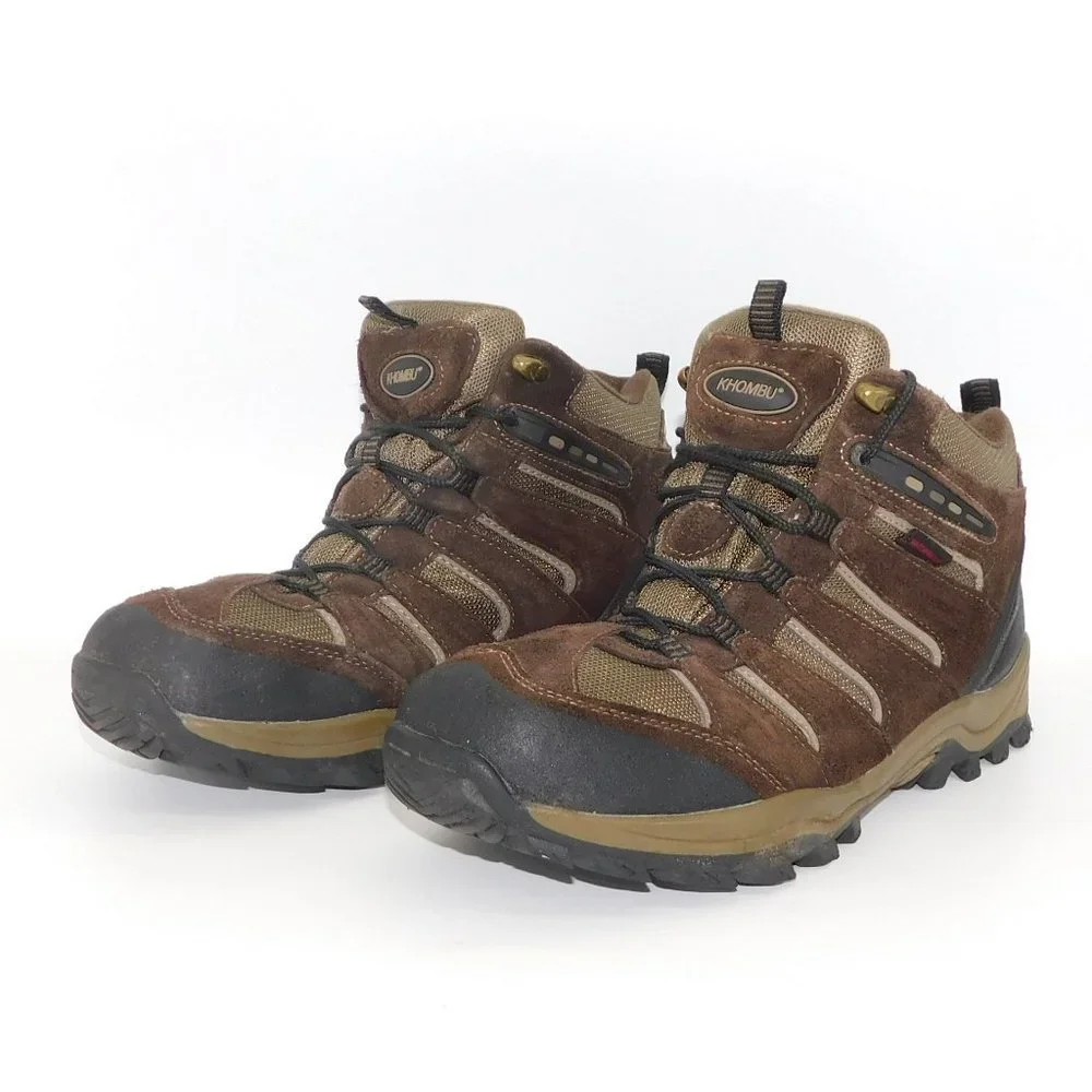 Khombu Terrain 864673 Waterproof Brown Suede Boot